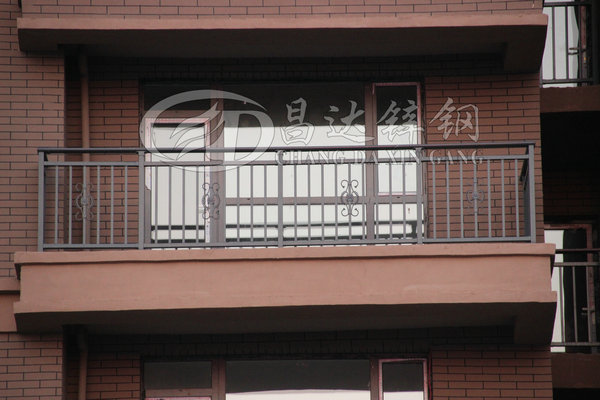 锌钢欧式海马花阳台护栏3 